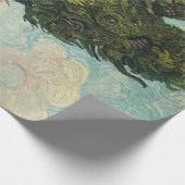Cypresses van het schilderen van Van Gogh Kunst Cadeaupapier (Hoek)