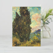 Cypresses van Vincent van Gogh (Staand voorkant)
