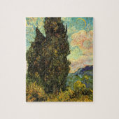 Cypresses van Vincent van Gogh Legpuzzel (Verticaal)