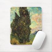 Cypresses van Vincent van Gogh Muismat (Met muis)