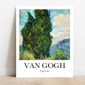 Cypresses van Vincent Van Gogh Poster