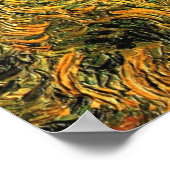 Cypresses van Vincent van Gogh Poster (Hoek)