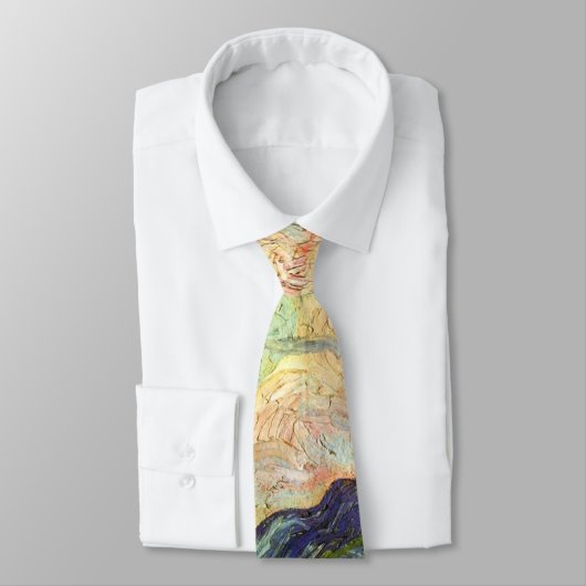 Cypresses van Vincent van Gogh Stropdas (Gebonden)