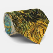 Cypresses van Vincent van Gogh Stropdas (Opgerold)