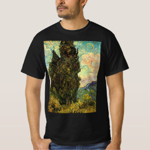 Cypresses van Vincent van Gogh T-shirt
