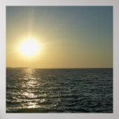 Cyprian Sunset Poster (Voorkant)