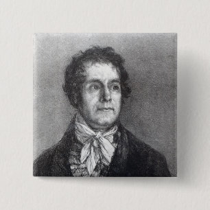 Cyprien Gaulon, 1824-5 Vierkante Button 5,1 Cm