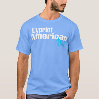 Cypriotische Amerikaanse vader 1 T-shirt