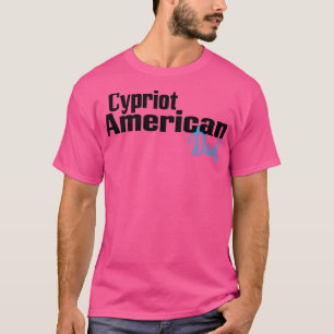 Cypriotische Amerikaanse vader T-shirt
