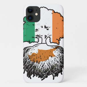 Cypriotische Ierse vlag - boomrootbomen Case-Mate iPhone Case