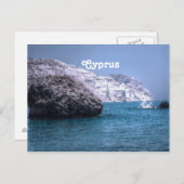 Cypriotische kust briefkaart (Voorkant / Achterkant)