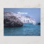 Cypriotische kust briefkaart (Voorkant)