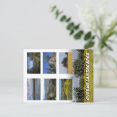 Cypriotische landschappen briefkaart (Staand voorkant)