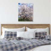 Cypriotische natuur landschapsveer almond beautif canvas afdruk (Insitu (Slaapkamer))