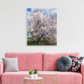 Cypriotische natuur landschapsveer almond beautif canvas afdruk (Insitu (Woonkamer))