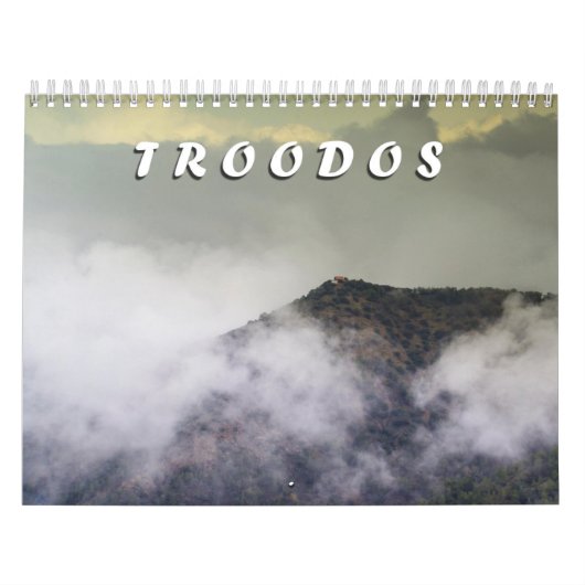 Cypriotische Troodos-kalender Kalender (Hoes)