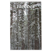 Cypriotische Troodos-kalender Kalender (Hoes)