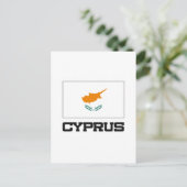 Cypriotische vlag briefkaart (Staand voorkant)