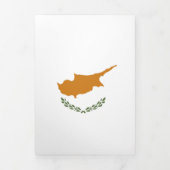 Cypriotische vlag drieluik kaart (Cover)