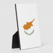 Cypriotische vlag fotoplaat (Zijkant)