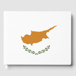 Cypriotische vlag gastenboek