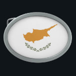 Cypriotische vlag gesp<br><div class="desc">De nationale vlag van Cyprus.</div>