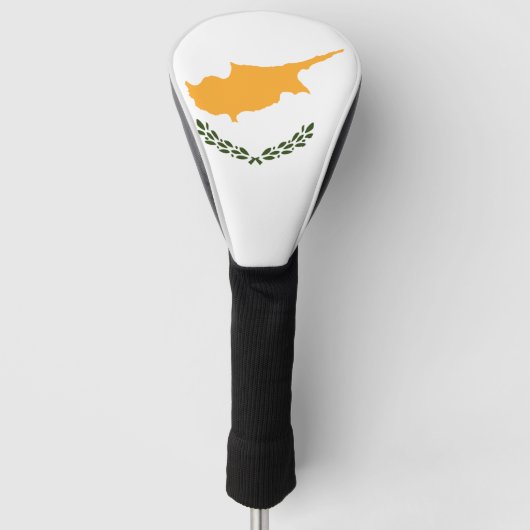 Cypriotische vlag golfheadcover (Voorkant)