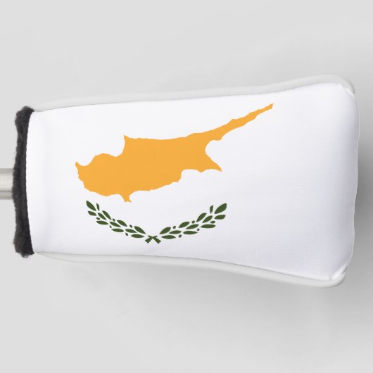 Cypriotische vlag golfheadcover (Voorkant)