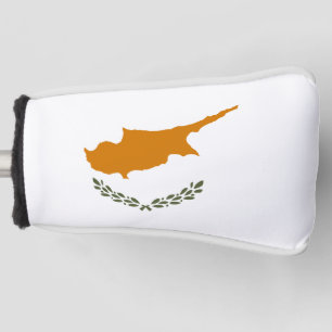 Cypriotische vlag golfheadcover