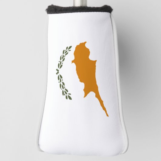 Cypriotische vlag golfheadcover (Draai 90)