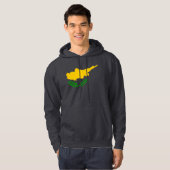 Cypriotische vlag hoodie (Voorkant volledig)