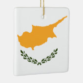 Cypriotische vlag keramisch ornament (Rechts)