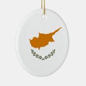 Cypriotische vlag keramisch ornament (Rechts)