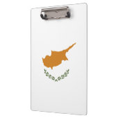 Cypriotische vlag klembord (Links)