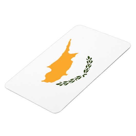 Cypriotische vlag magneet (Linkerzijde)