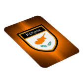 Cypriotische vlag magneet (Rechterzijde)