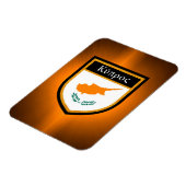 Cypriotische vlag magneet (Linkerzijde)