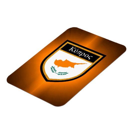 Cypriotische vlag magneet (Linkerzijde)