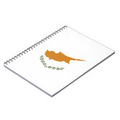 Cypriotische vlag notitieboek (Linkerzijde)