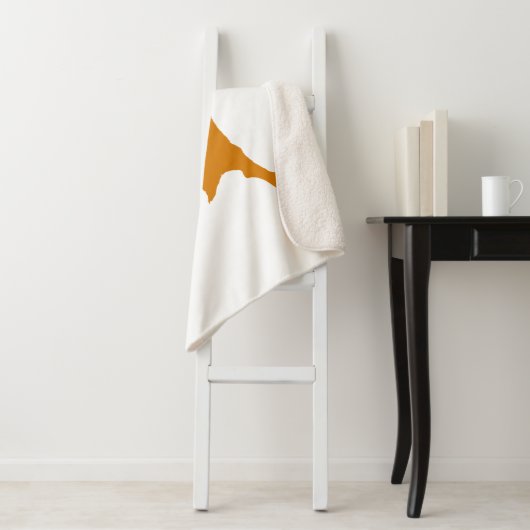 Cypriotische vlag sherpa deken (In situ)