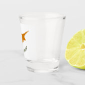 Cypriotische vlag shot glas (Rechts)