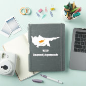 Cypriotische vlag sticker (iPad Cover)