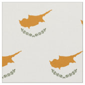 Cypriotische vlag stof (Close Up)