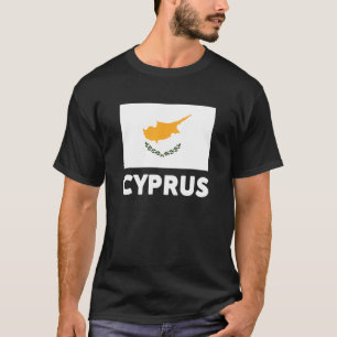 Cypriotische vlag t-shirt