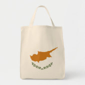 Cypriotische vlag tote bag (Voorkant)