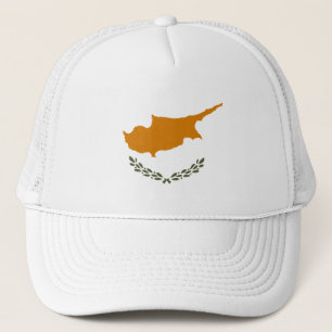 Cypriotische vlag trucker pet