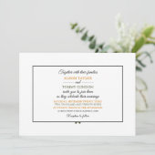 Cypriotische vlag, vlag van Cyprus bruiloft Kaart (Staand voorkant)