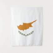 Cypriotische vlag wandkleed (Voorkant)