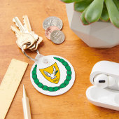 Cypriotische wapenstilstand sleutelhanger