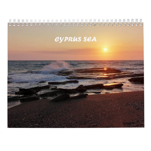 Cypriotische zee kalender (Achterkant)